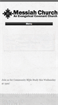 Mobile Screenshot of messiahdetroit.org
